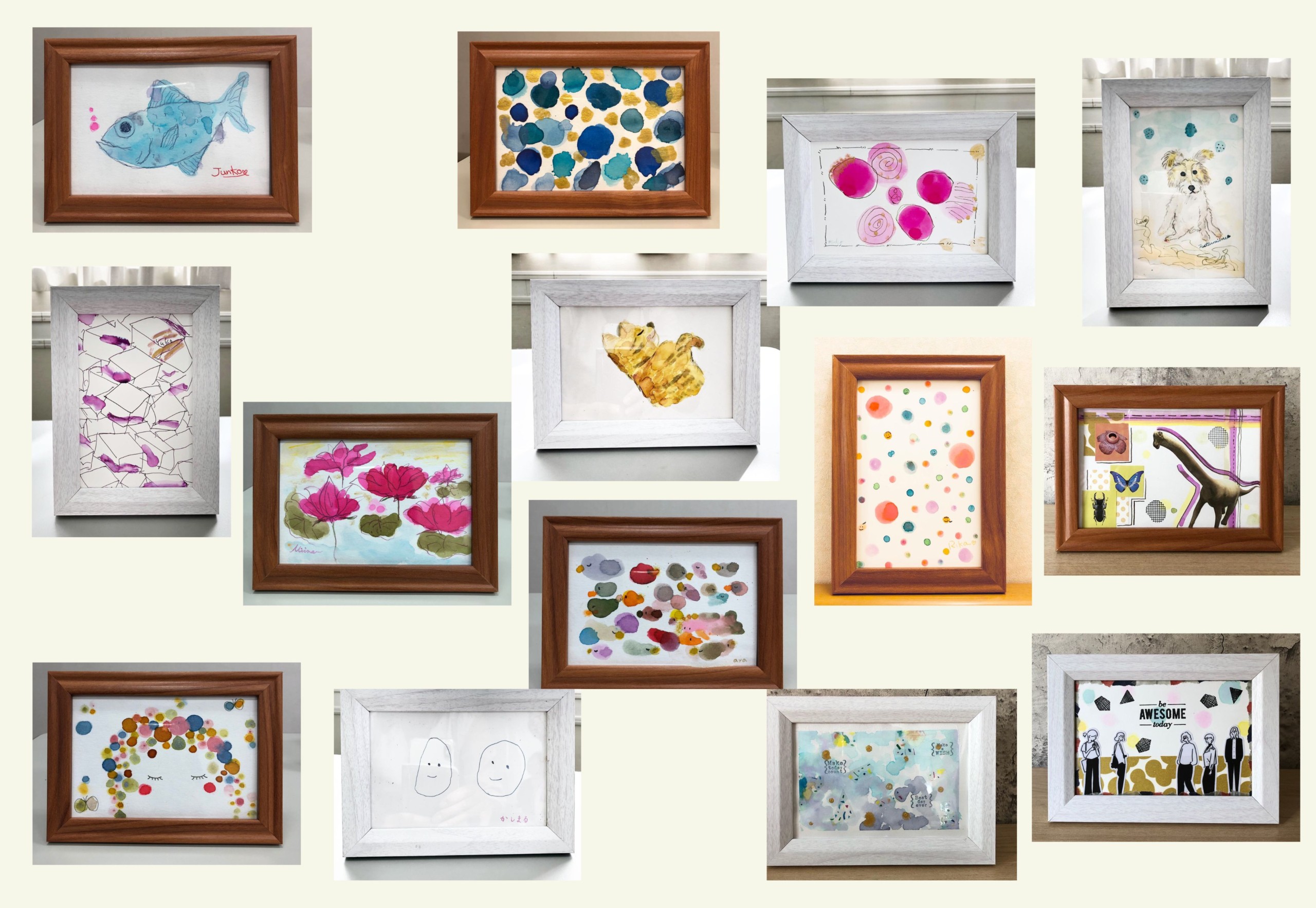 ガラスペン画教室　関西　宮城景花